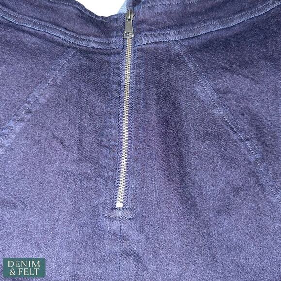 Free People Denim D/F Studded Backless Peplum Top XS Dark Rinse NWT/NEW!! - Picture 13 of 16